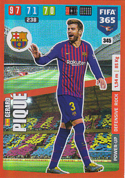 Gerard Pique FC Barcelona 2020 FIFA 365 Defensive Rock #345